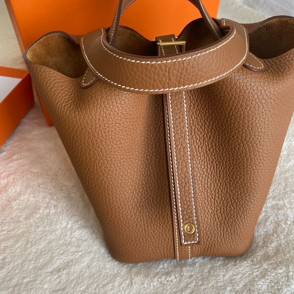 [Hermes] Picotin Gold 18 with GHW